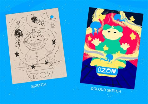 OZON Ballon Poster on Behance