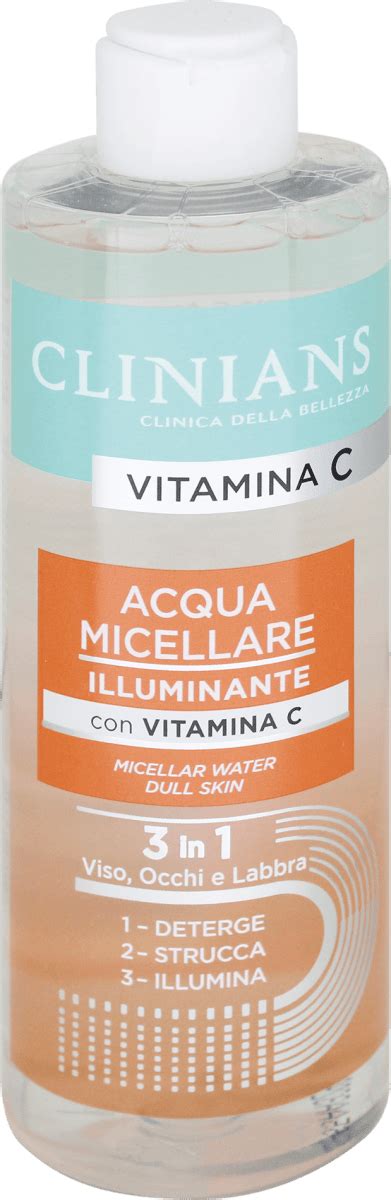 Clinians Acqua Micellare Illuminante Alla Vitamina C Ml Dm Italia