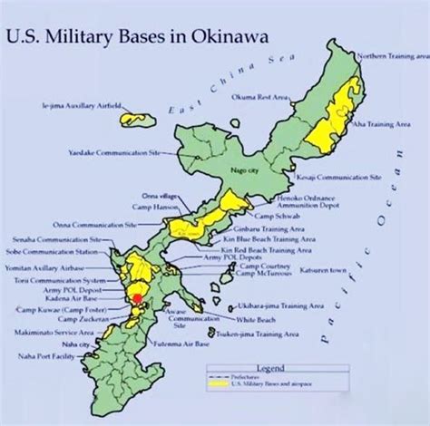 Us Military Bases Japan Map