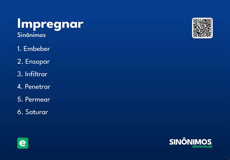 O Que Significa Impregnar - Impregnar - Significado e Sinônimo - escreva.ai