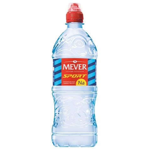 Вода питьевая Mever природная негазированная ПЭТ 0.75л 12шт/уп арт ...