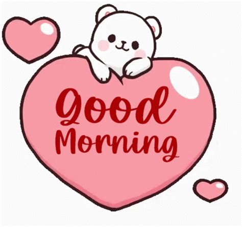 100+ cute gif good morning đáng yêu cùng những lời chúc tốt đẹp