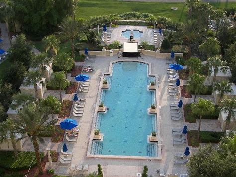 Another Pool And Hot Tub View From Our Room Picture Of Omni Orlando