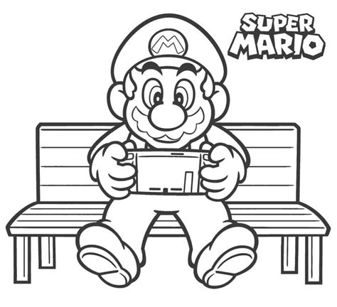 100 Disegni Di Super Mario Bros Da Colorare Per La Stampa Gratuita