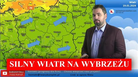 Prognoza Na Noc I Stycznia Silny Wiatr Na Wybrze U Do Km H