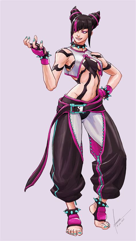 Juri Street Fighter 6 concept art edit by nio107 on DeviantArt