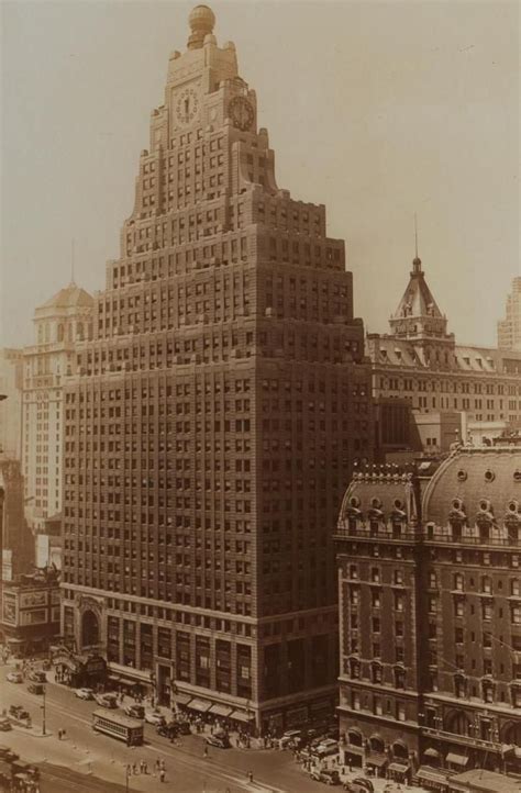 Paramount Building Nyc New York 1935 Photo Via Archimaps I Count At