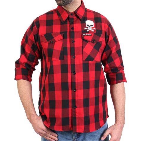 Flannel Ls Skull Bones