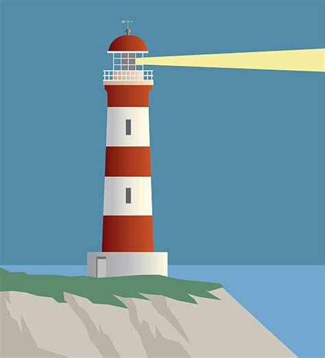 Lighthouse Stock Illustrations Royalty Free Vector Graphics Clip Art