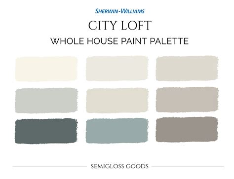 city loft paint sherwin williams 7