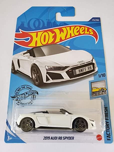 Hot Wheels Factory Fresh Audi R Spyder White Toys Games
