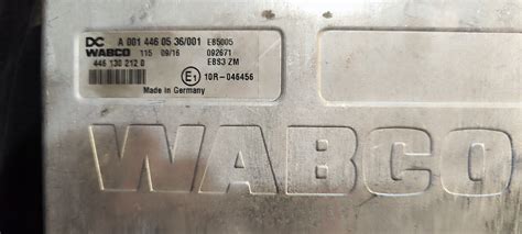 Sterownik EBS WABCO A0014460536 Actros Atego A0014460536 za 3690 zł z