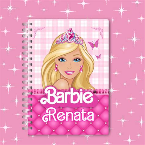 Caderno Da Barbie Modelo Fam Lia Fazendo Arte