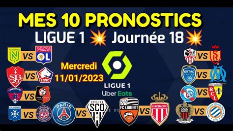 Mes 10 Pronostics Foot Ligue 1 • Pronostic Foot Aujourdhui • Coupon Du