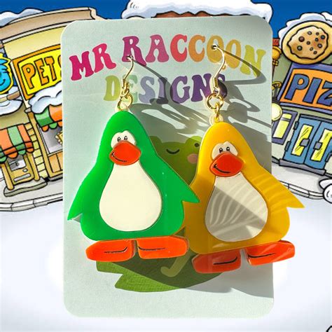 Adopt Me - Penguin Dangles – Mr Raccoon Designs