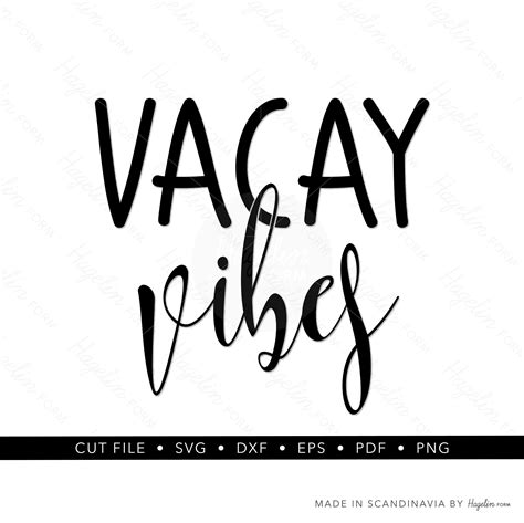 Summer SVG Vacay Vibes SVG Vacay Svg File Vacation Svg Etsy