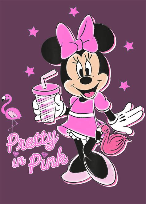 Disney Minnie Mouse Unicorn Pretty In Pink Digital Art By Tang Pho