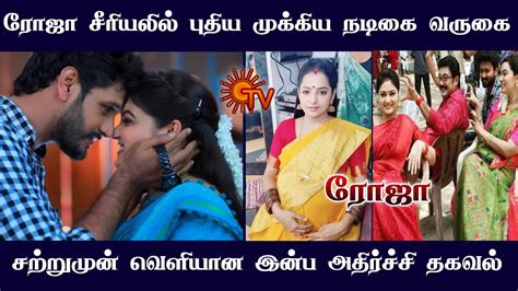 Roja Serial New Actor Entry Upcoming Episode Sun Tv Serial Roja