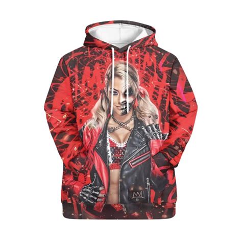 WWE Alexa Bliss Hoodie Pullover - Alexa Bliss The Fiend | Shirt Chic