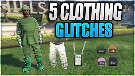 GTA 5 ONLINE TOP 5 CLOTHING GLITCHES AFTER PATCH 1 62 BEST SOLO