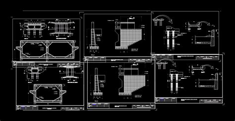 Detail Gambar Autocad Jembatan Beton Koleksi Nomer 15