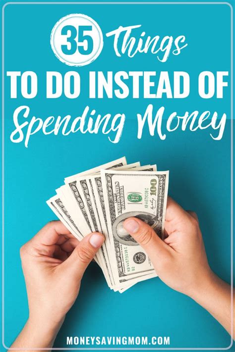 50 Things To Do Instead Of Spending Money Money Saving Mom Save