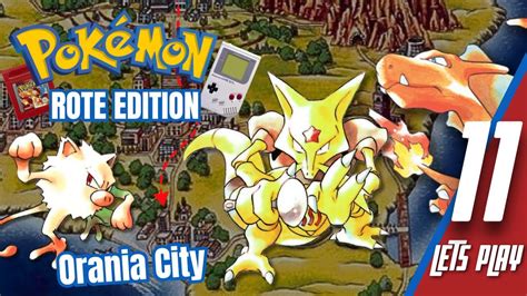 Auf in Hafenstadt Orania City Lets Play POKÉMON Rote Edition