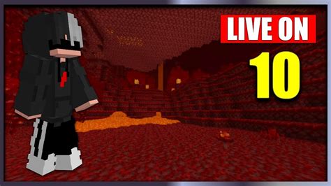 MINECRAFT SURVIVAL AO VIVO EXPLORANDO O NETHER THE END CRAF EP 10