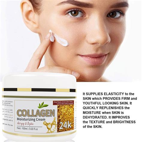 Collagen Aging Facial Moisturizer Day And Night Natural Formula With