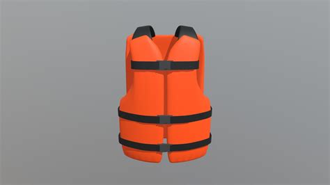 Life Vest Model - Download Free 3D model by ramifara [f4160b5] - Sketchfab