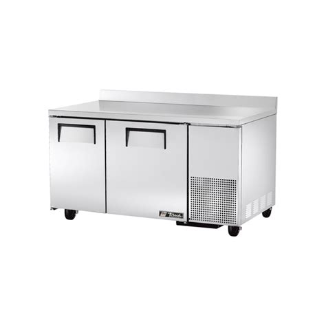 True Twt F Hc Deep Work Top Freezer Two Section Stainless Steel