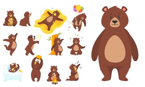 Cute Bear Honey: Over 8,526 Royalty-Free Licensable Stock Illustrations & Drawings | Shutterstock