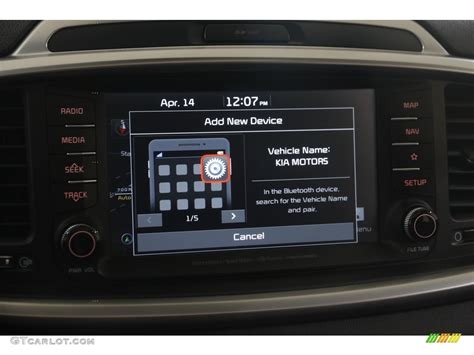 Kia Sorento Ex V Awd Controls Photo Gtcarlot