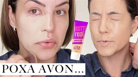 TESTEI A NOVA BASE DA AVON COLOR TREND MATTE REAL Maquiagem Passo A Passo