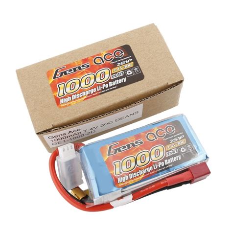 GENS ACE BATTERIE LIPO 2S 1000 Mah