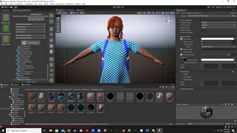 Character models created in Character Creator 4, textures coming out ...