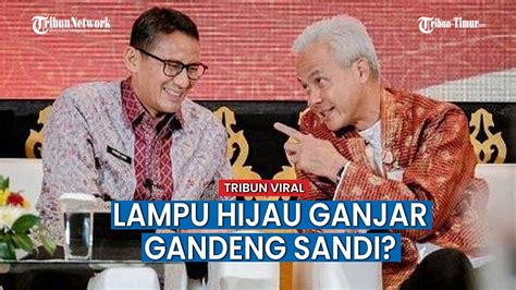 Kemungkinan Sandiaga Uno Dampingi Ganjar Pada Pilpres Megawati