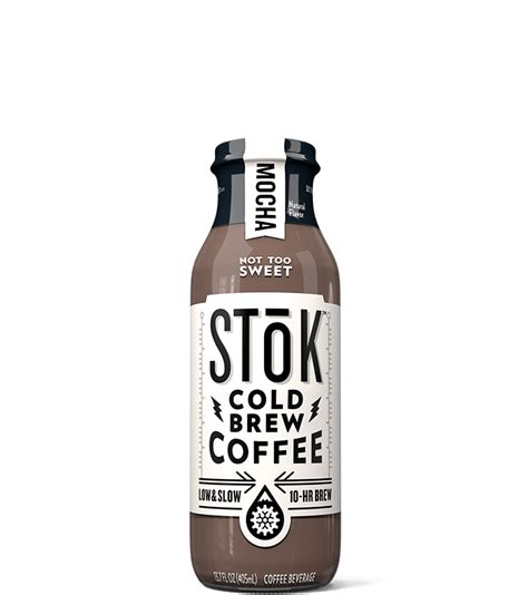 Download Stōk Mocha Creamed Cold Brew Coffee Stok Iced Coffee Cold Brew Mocha 13 7 Fl Oz