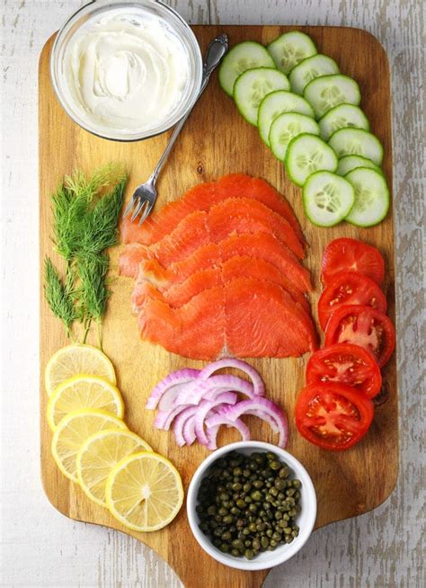 Smoked Salmon Brunch Board - Tastefulventure