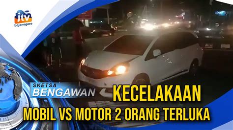 Kecelakaan Mobil Vs Motor Orang Terluka Youtube