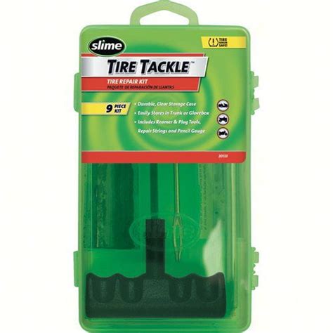 Slime T Handle Tire Tackle Kit For Flat Tire Repair 9pc 20133