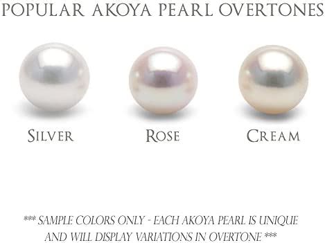 Amazon Single Cultured White Japanese Saltwater Akoya Loose Pearl