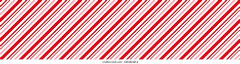 Candy Cane Christmas Background Peppermint Diagonal Stock Vector ...