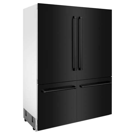 ZLINE 60-Inch 32.2 cu. ft. Built-In 4-Door French Door Refrigerator ...