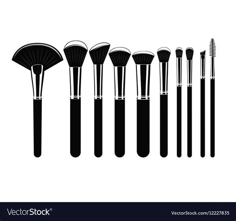 Makeup Brush Vector