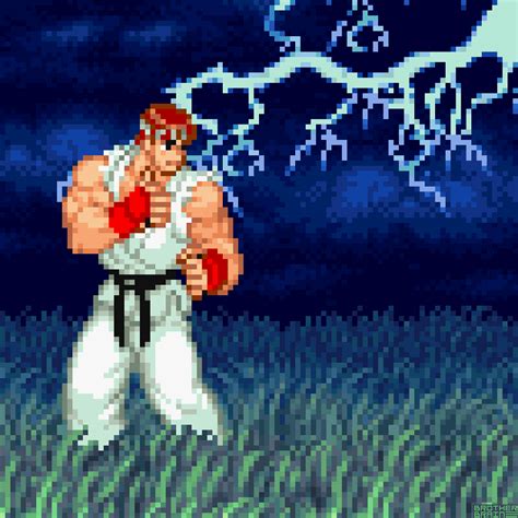 Ryu By Brother Brain ★ Street Fighter Alpha 2 Snes Capcom 1996