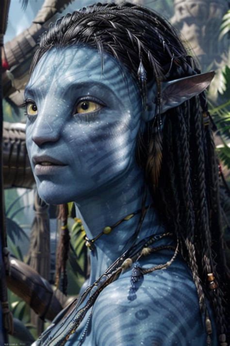 Avatar movie Navi portrait by Brat4430 on DeviantArt