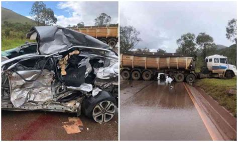 Acidente Na Br Deixa Dois Mortos E Causa Lentid O De At Km