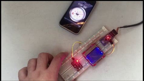 Arduino Compass With Hmc5883l Magnetometer Microcontroller