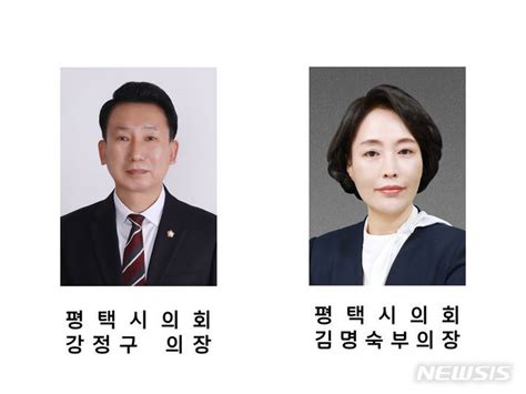 평택시의회 민주 이탈표로 후반기의장 국힘 강정구의원 선출